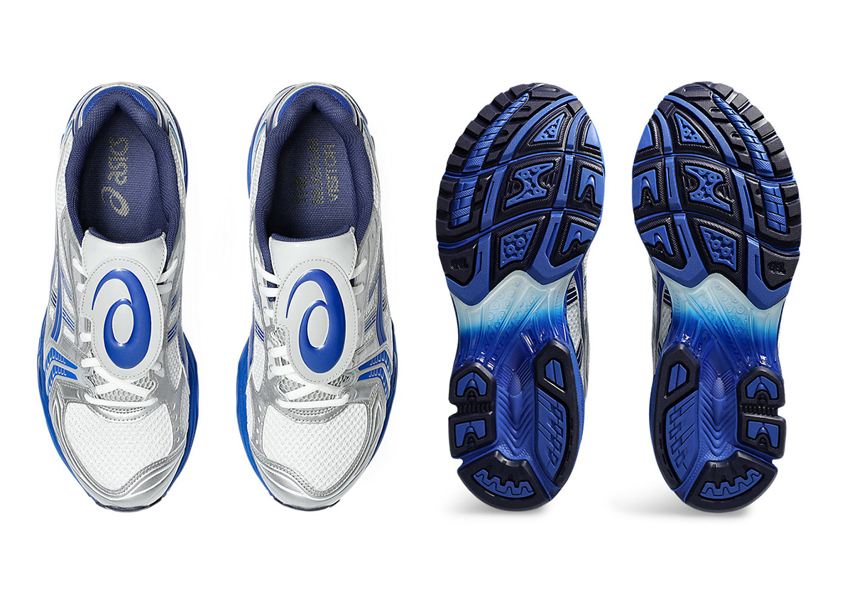 The Museum Visitor Asics Gel Kayano 14 White Blue 1203a528 020 5