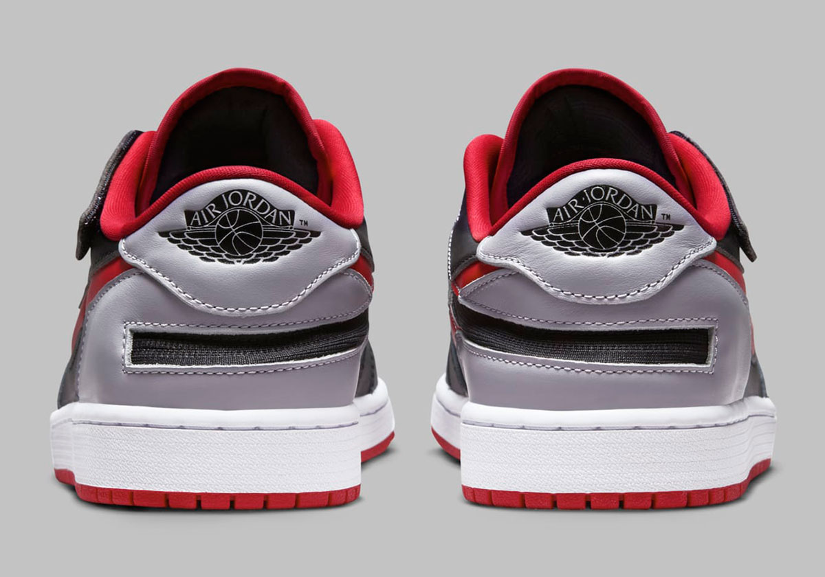 Air Jordan 1 Low Easyon Black Red Grey Dm1206 006 4