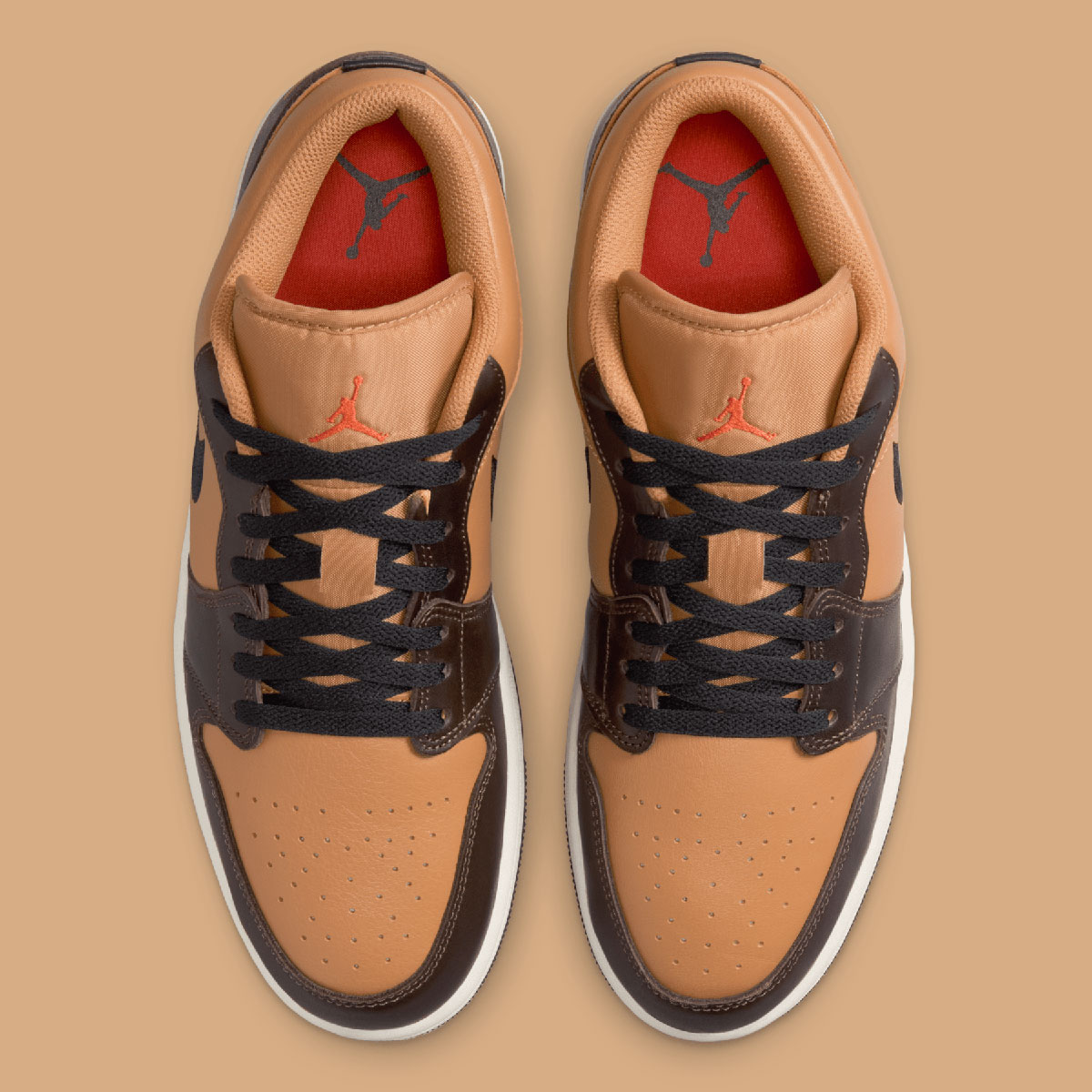 Air Jordan 1 Low Flax Baroque Brown Vintage Coral Hq3603 201 5