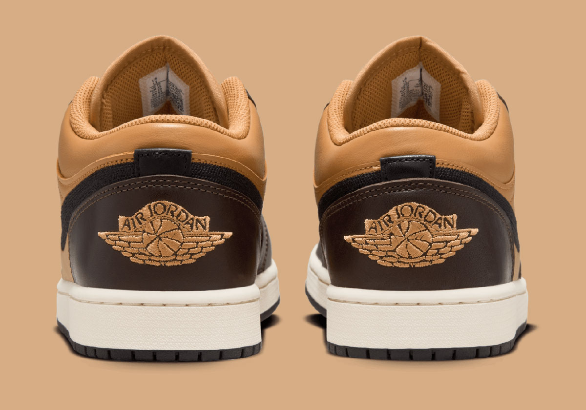 Air Jordan 1 Low Flax Baroque Brown Vintage Coral Hq3603 201 8