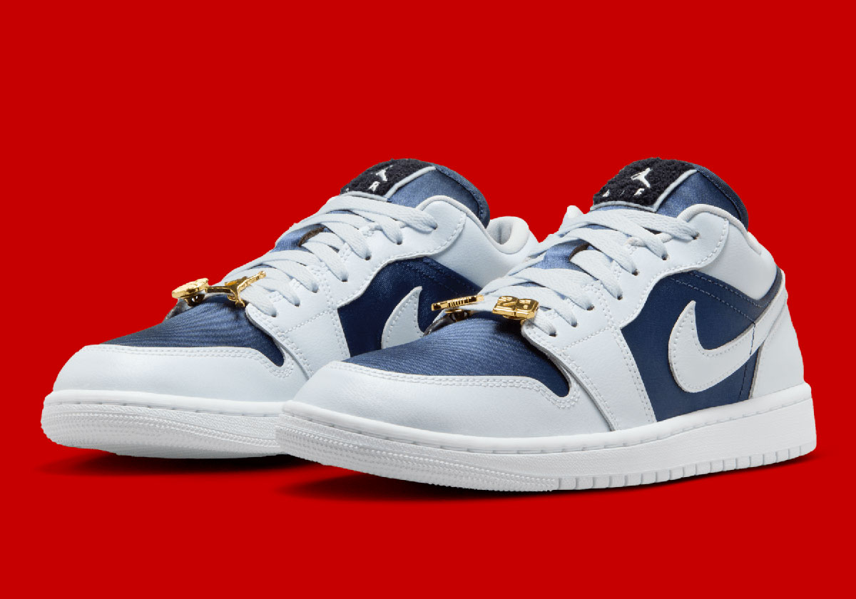 Air Jordan 1 Low Football Grey White Midnight Navy Gym Red Fz8778 044 5