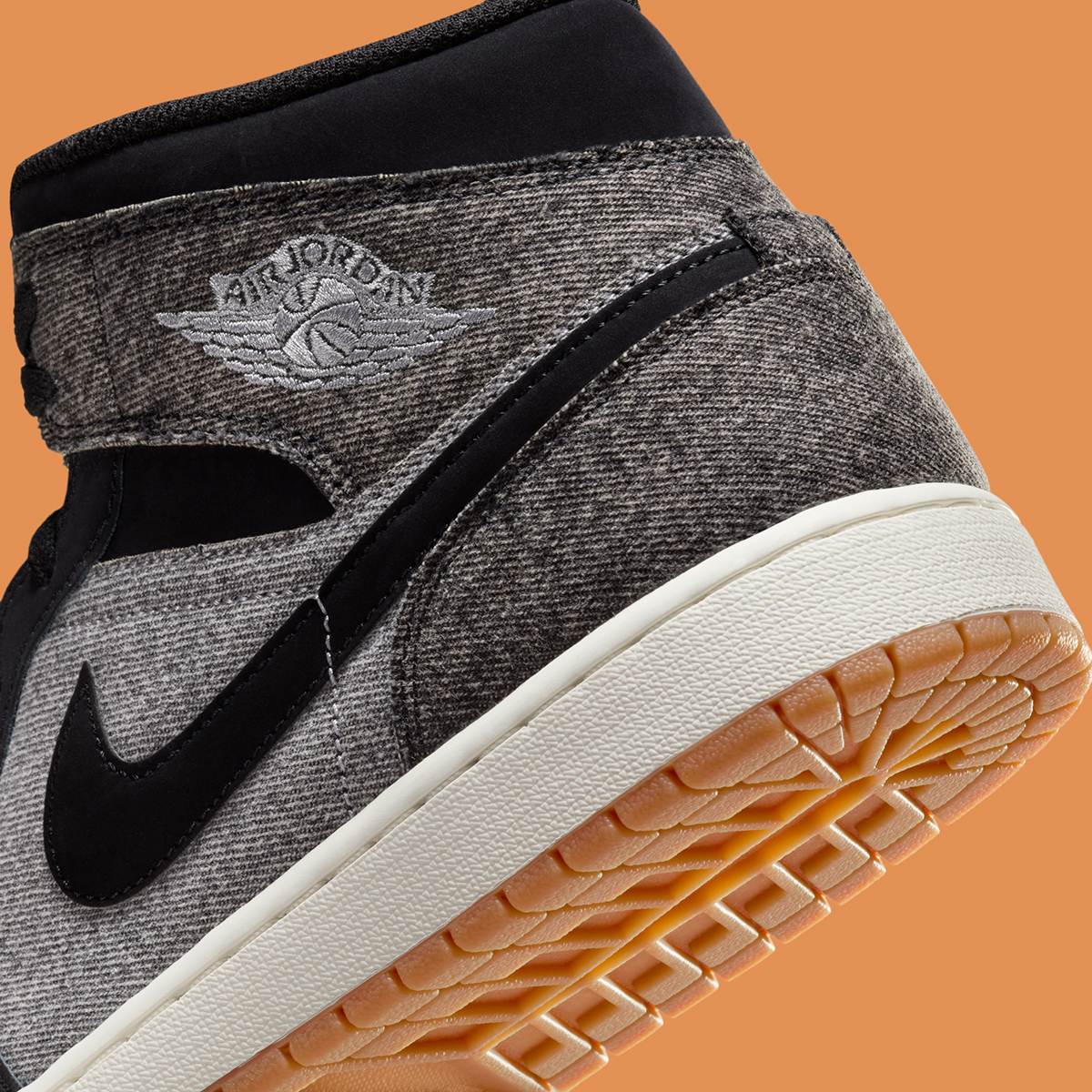 Air Jordan 1 Mid Black Denim Gum Brown Hj4363 001 5