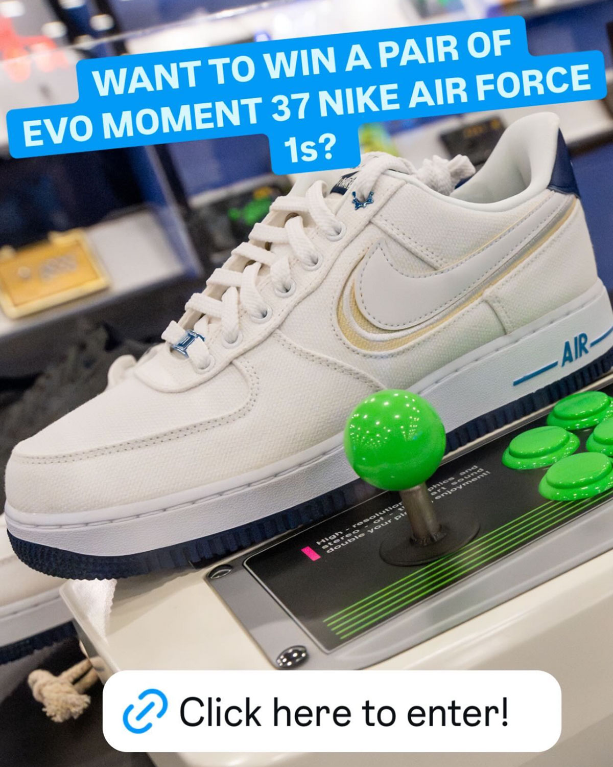 Evo Nike Air Force 1 Dotswoosh