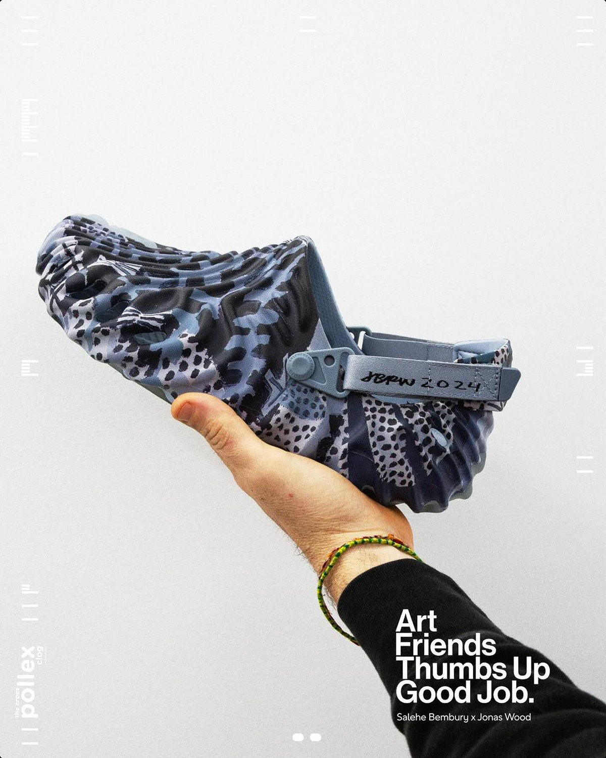 Jonas Wood Crocs Pollex Clog Art Friends 4