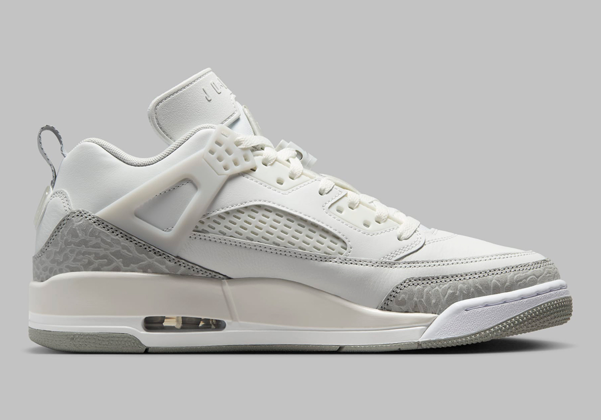Jordan Spizike Low White Light Bone Grey Release Date 3