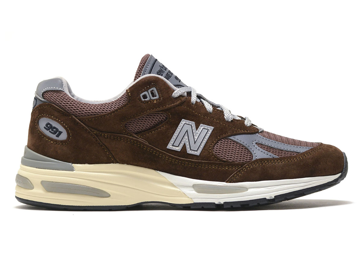 New Balance 991v2 Pinecone Brown U991br2 1