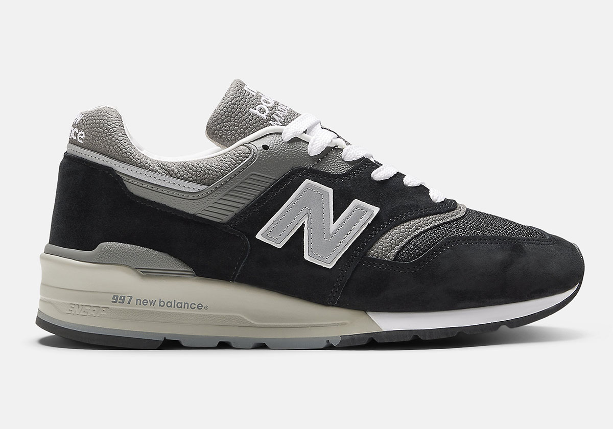 New Balance 997 Made In Usa Black Silver U997bk 5