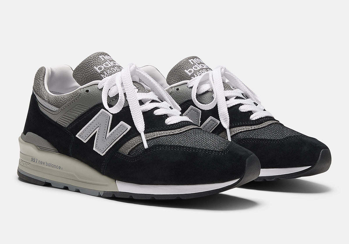 The New Balance 997 Surfaces In Essential “Black/Silver”