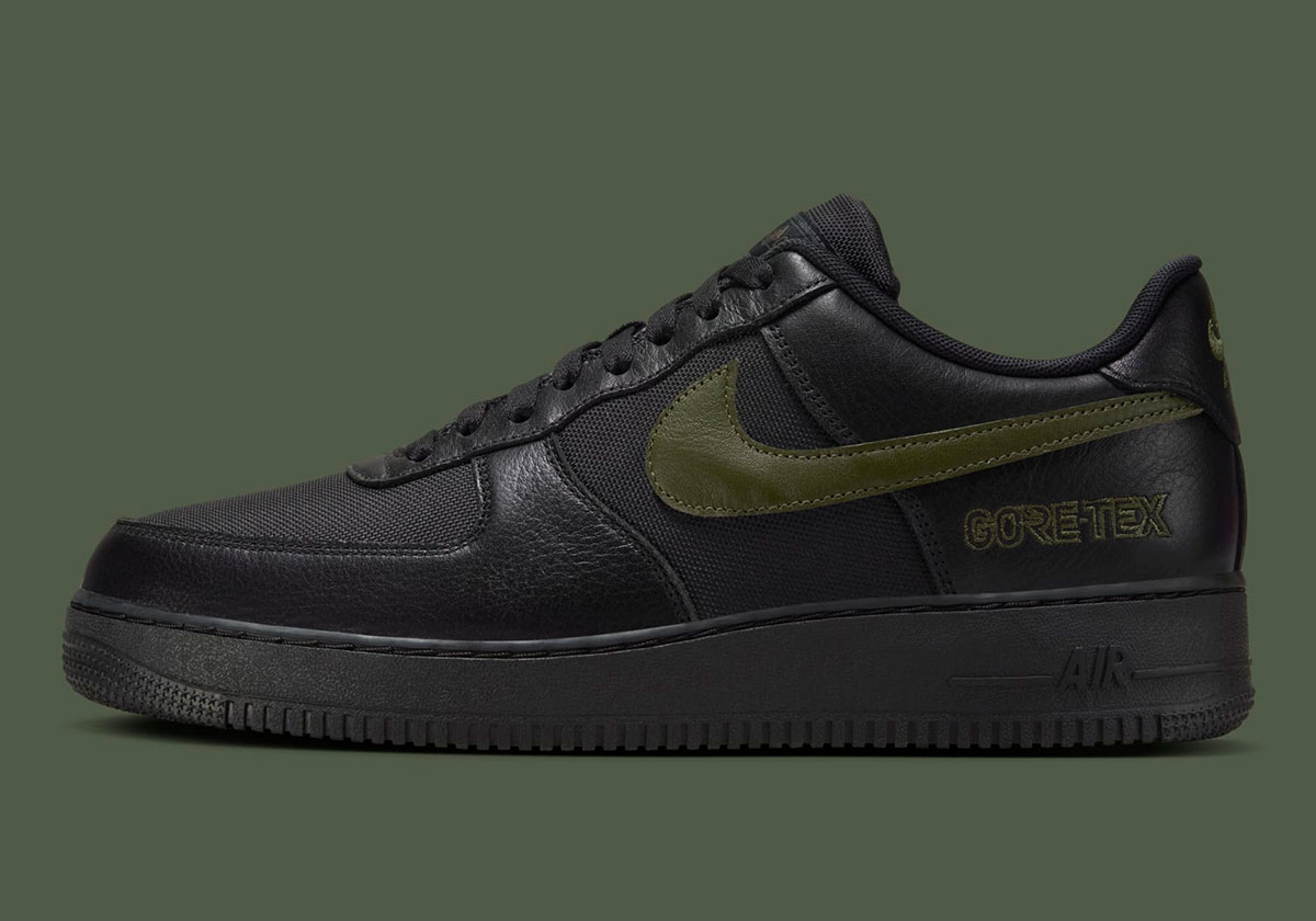 Nike Air Force 1 Low Gore Tex Black Sequoia 1