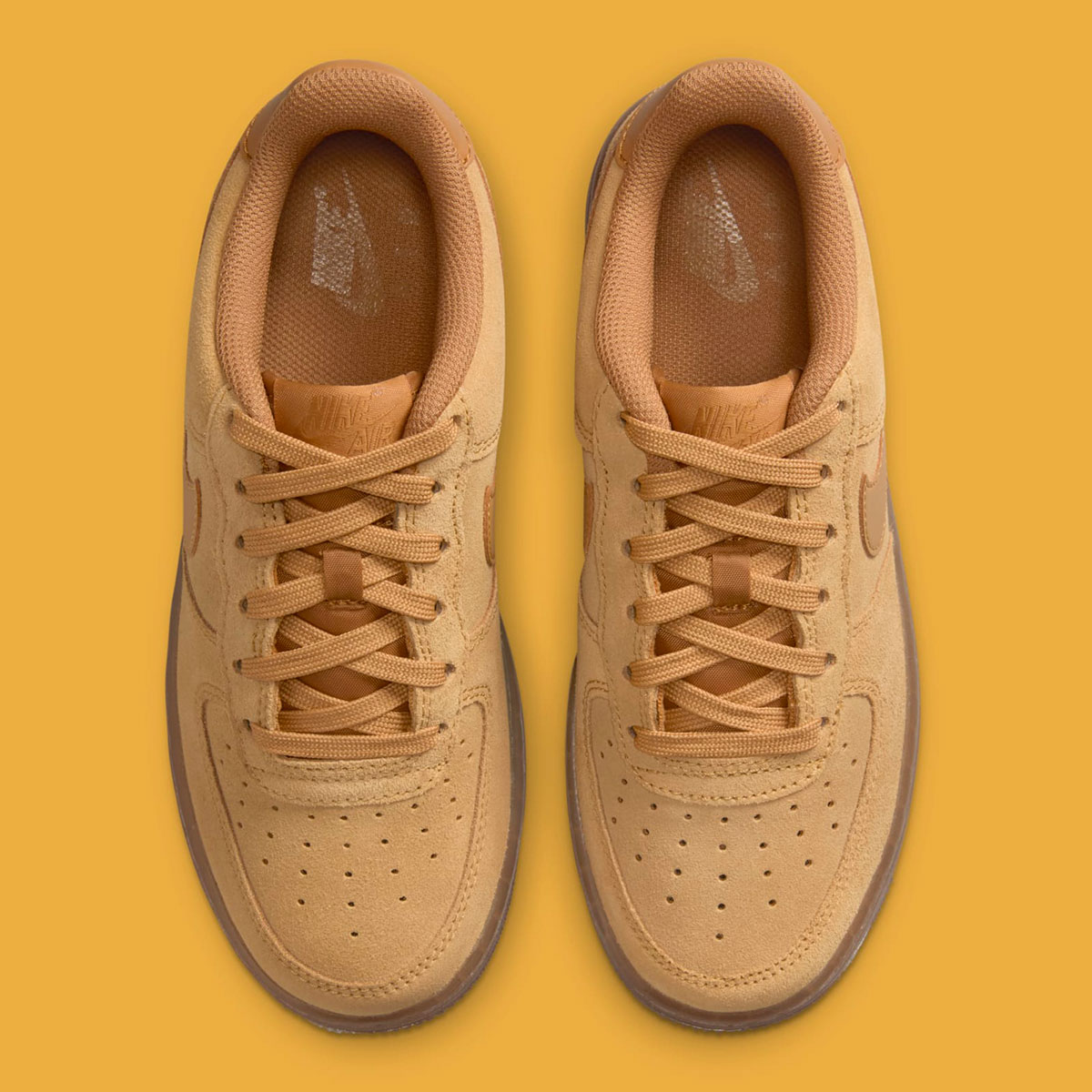 Nike Air Force 1 Low Gs Wheat Hq7476 700 1