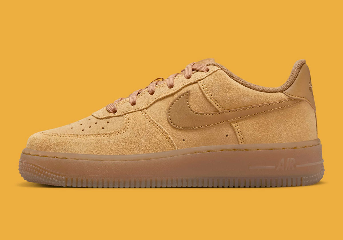 Nike Air Force 1 Low Gs Wheat Hq7476 700 8