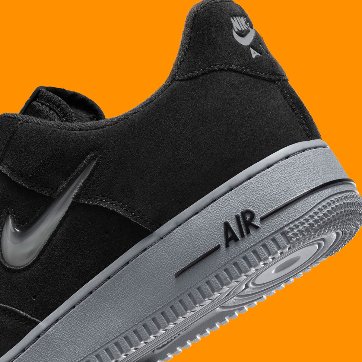 Nike Air Force 1 Low Jewel Black Cool Grey Hq3827 002 5