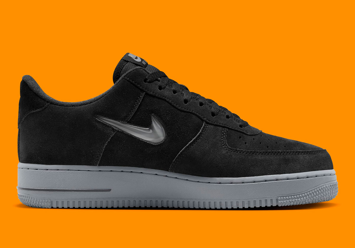 Nike Air Force 1 Low Jewel Black Cool Grey Hq3827 002 6