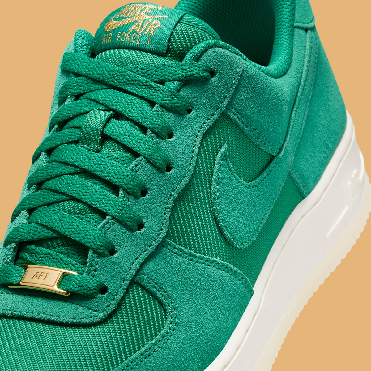 Nike Air Force 1 Low Malachite Pale Ivory Metallic Gold Fz5222 300 8