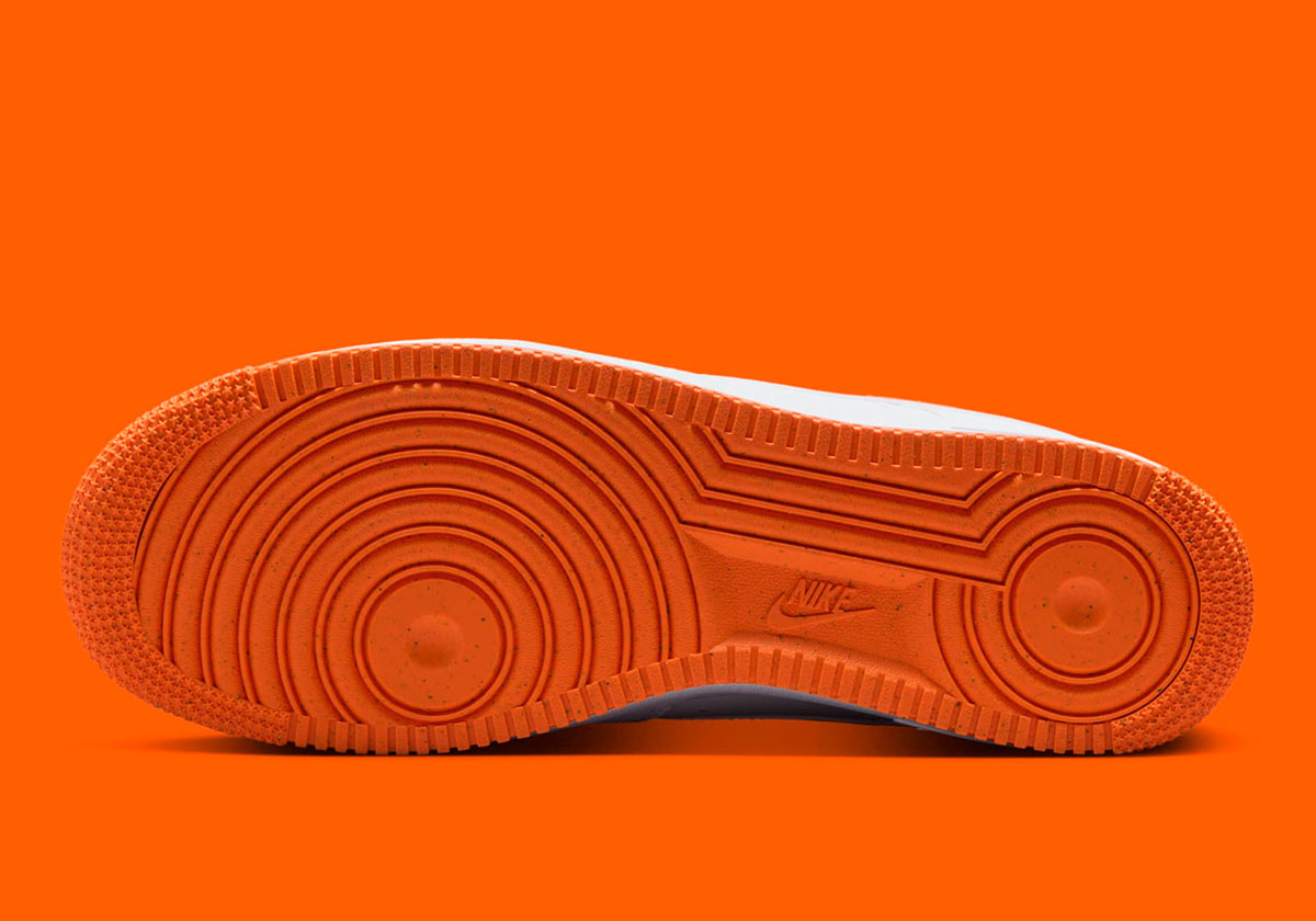 Nike Air Force 1 Low White Safety Orange Fj4146 109 7