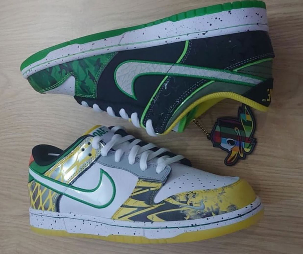 Nike Dunk Low Oregon Ducks Of A Feather 3