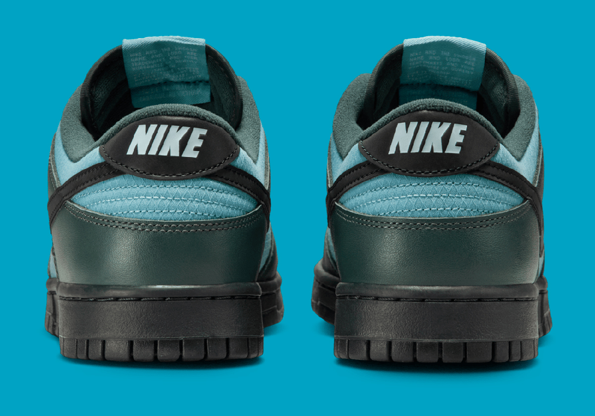 Nike Dunk Low Vintage Green Denim Turquoise Anthracite Fz3052 300 3