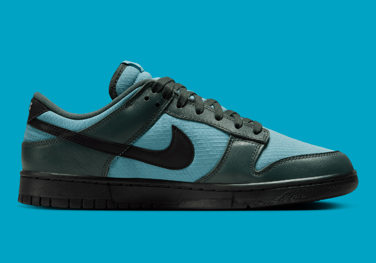 Nike Dunk Low Vintage Green Denim Turquoise Anthracite Fz3052 300 7