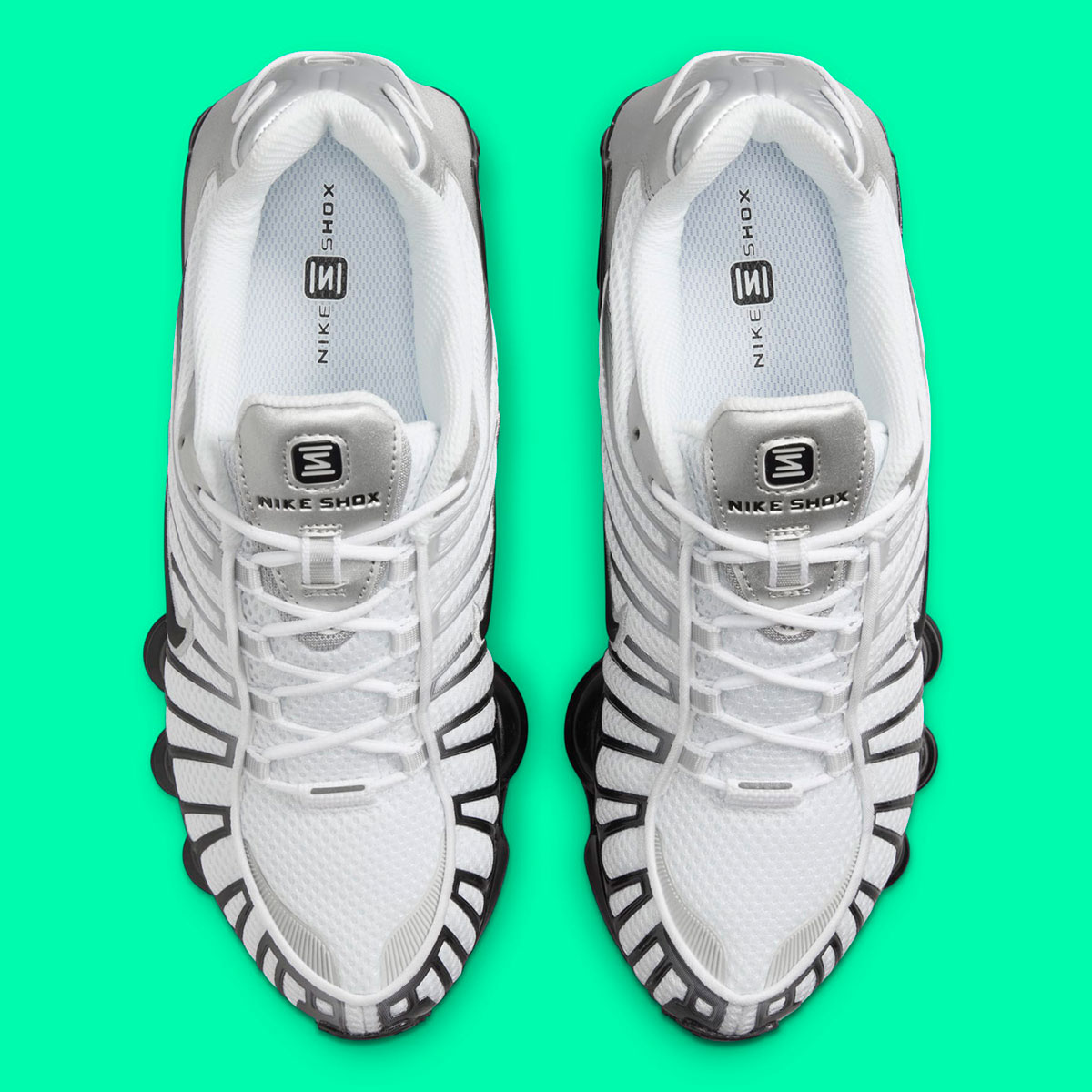 Nike Shox Tl Metallic Silver White Wolf Grey Black Hq4049 001 7