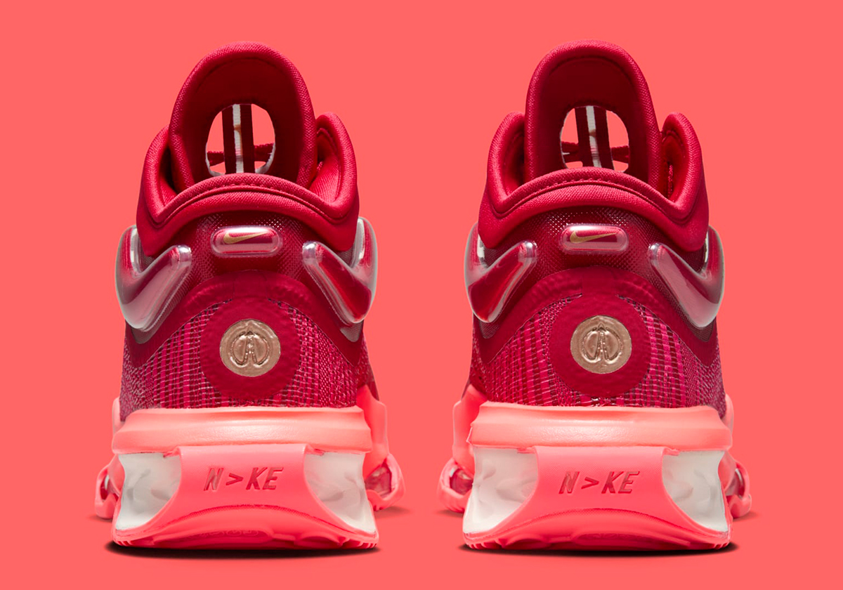 Nike Zoom Gt Jump 2 Mystic Hibiscus Hot Punch Gym Red Metallic Red Bronze Dj9431 603 1