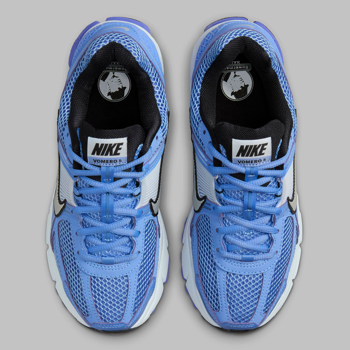 Nike Zoom Vomero 5 Royal Pulse Football Grey Persian Violet Metallic Platinum Fj2028 400 7