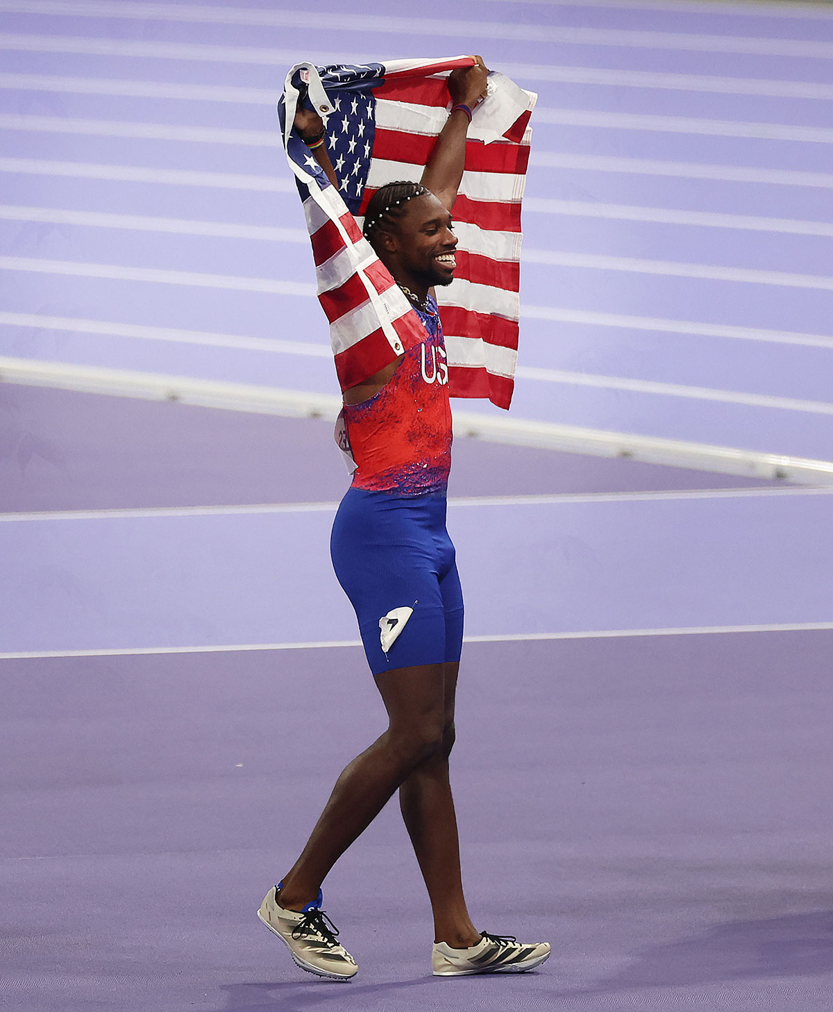 Noah Lyles Adidas Y3 Spikes Paris Olympics