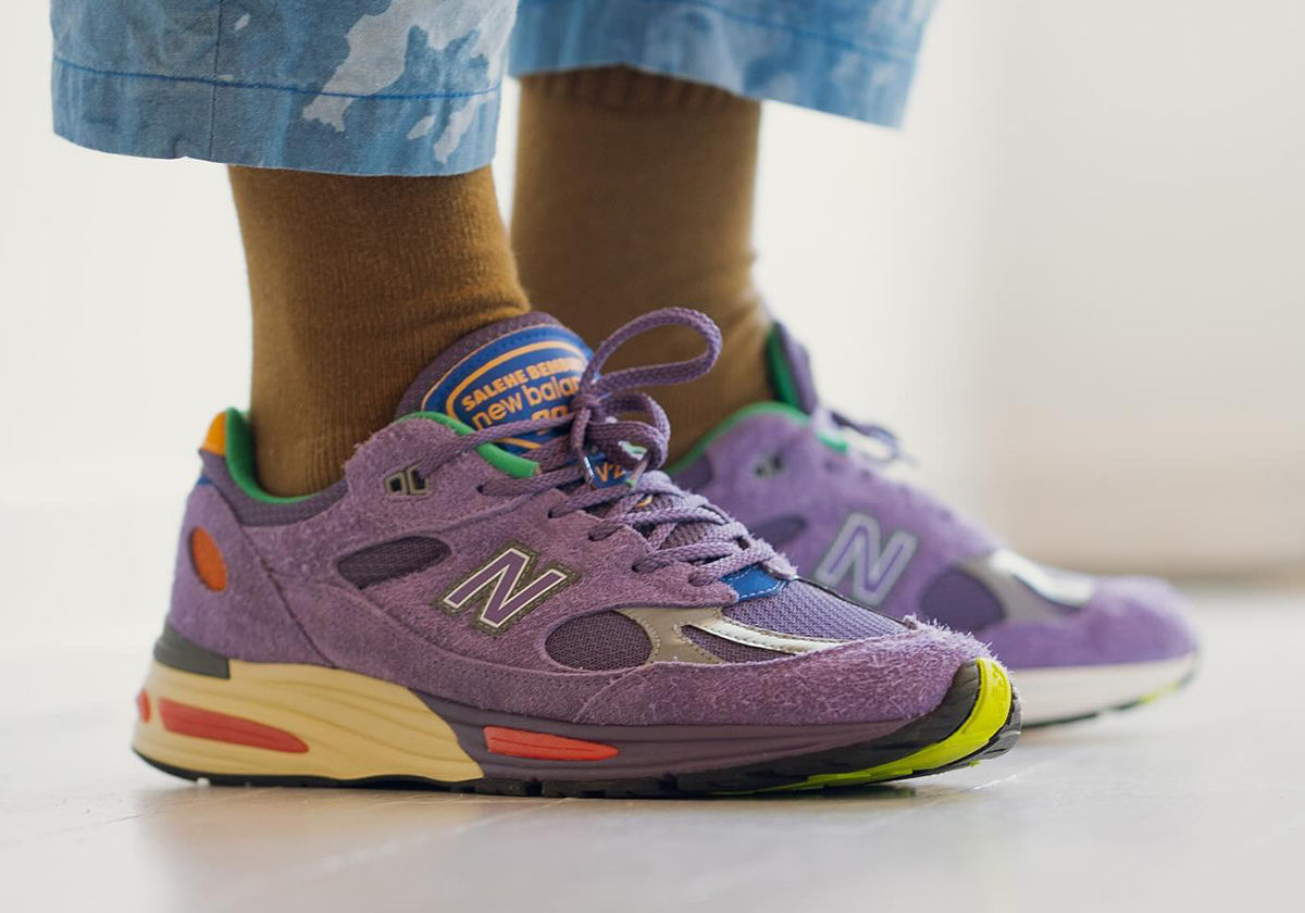 Salehe Bembury Teases A Purple New Balance 991v2 Collaboration