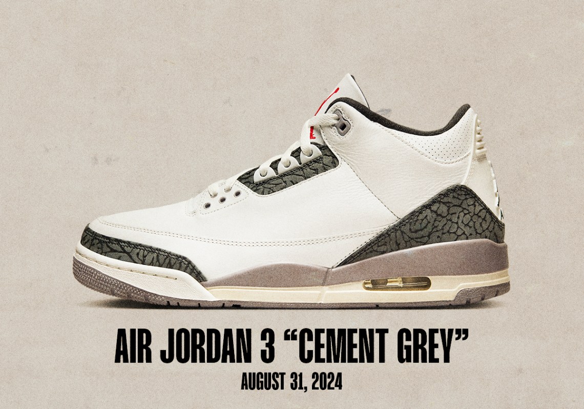 Sneaker Releases August 25 August 31 Air Jordan 3