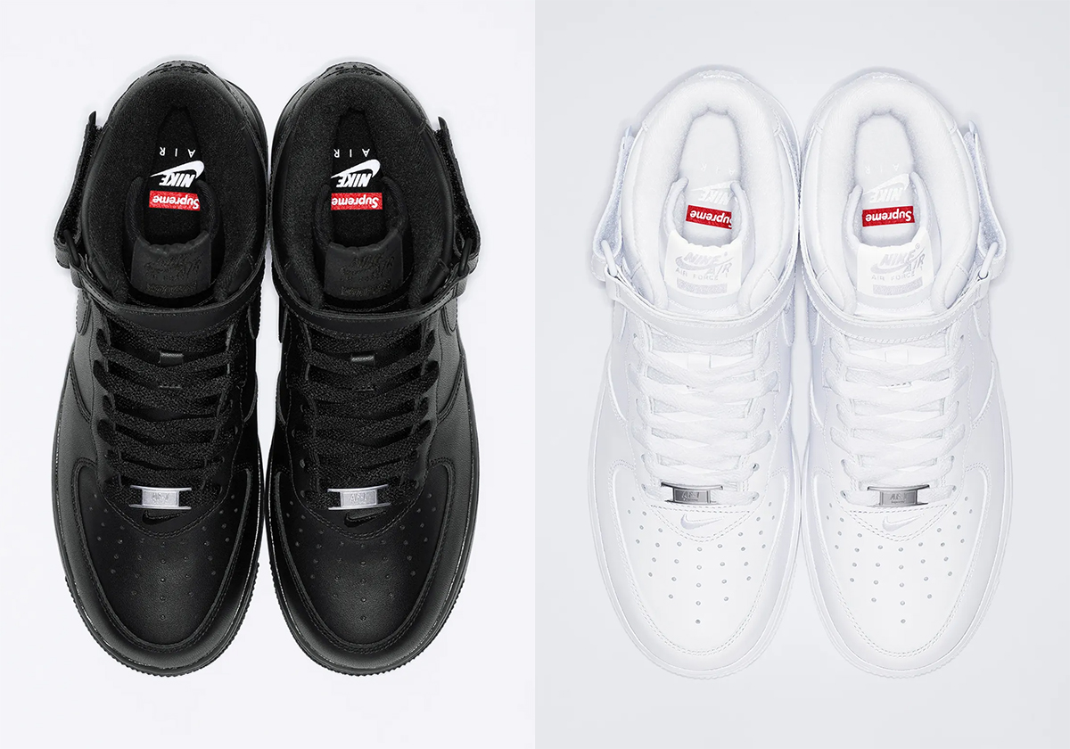 Supreme Nike Air Force 1 Mid Fw24 Release Info 1