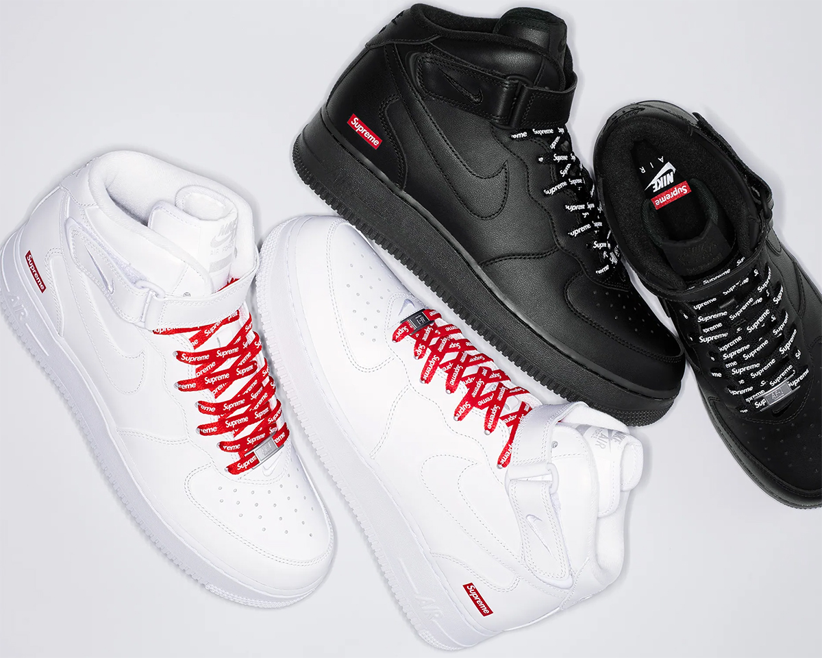 Supreme Nike Air Force 1 Mid Fw24 Release Info 2