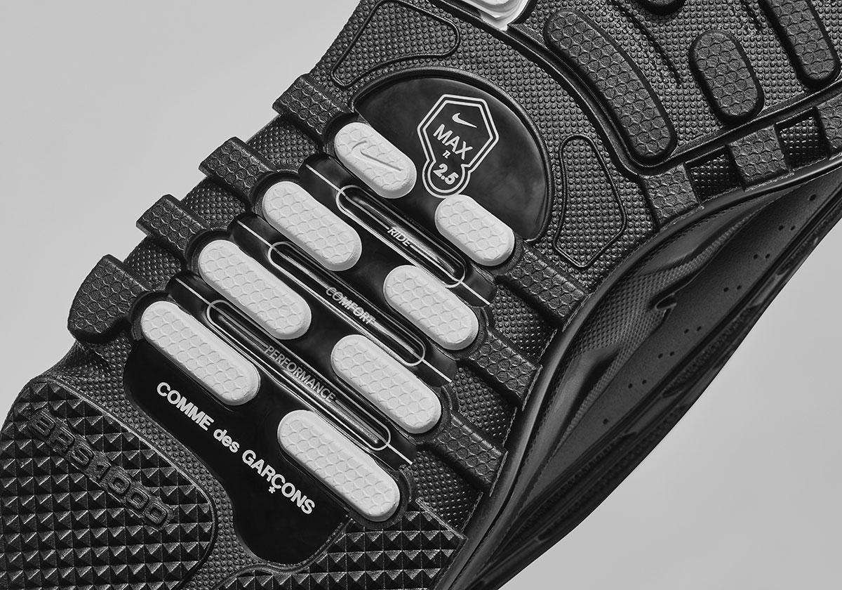 Cdg Nike Air Max Tl 2 5 Black 3