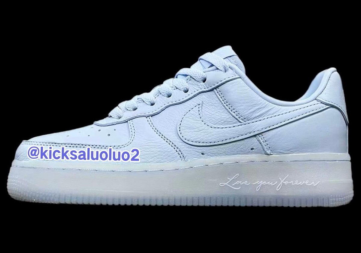 Drake Nike Air Force 1 Low White Cobalt Tint Metallic Silver Cz8065 101 3