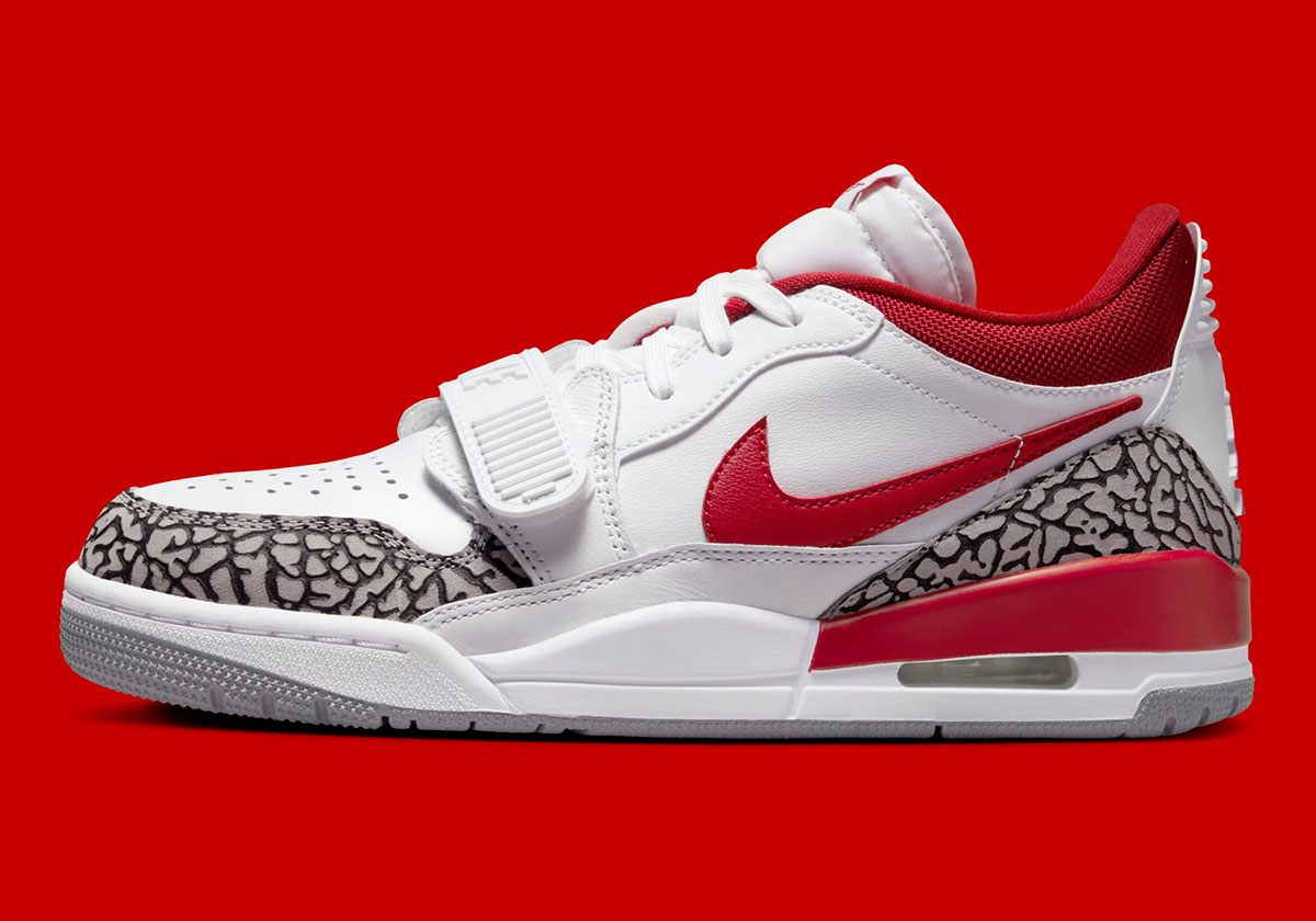 Jordan Legacy 312 Low White Cement Grey Black Gym Red Fq7827 106 7