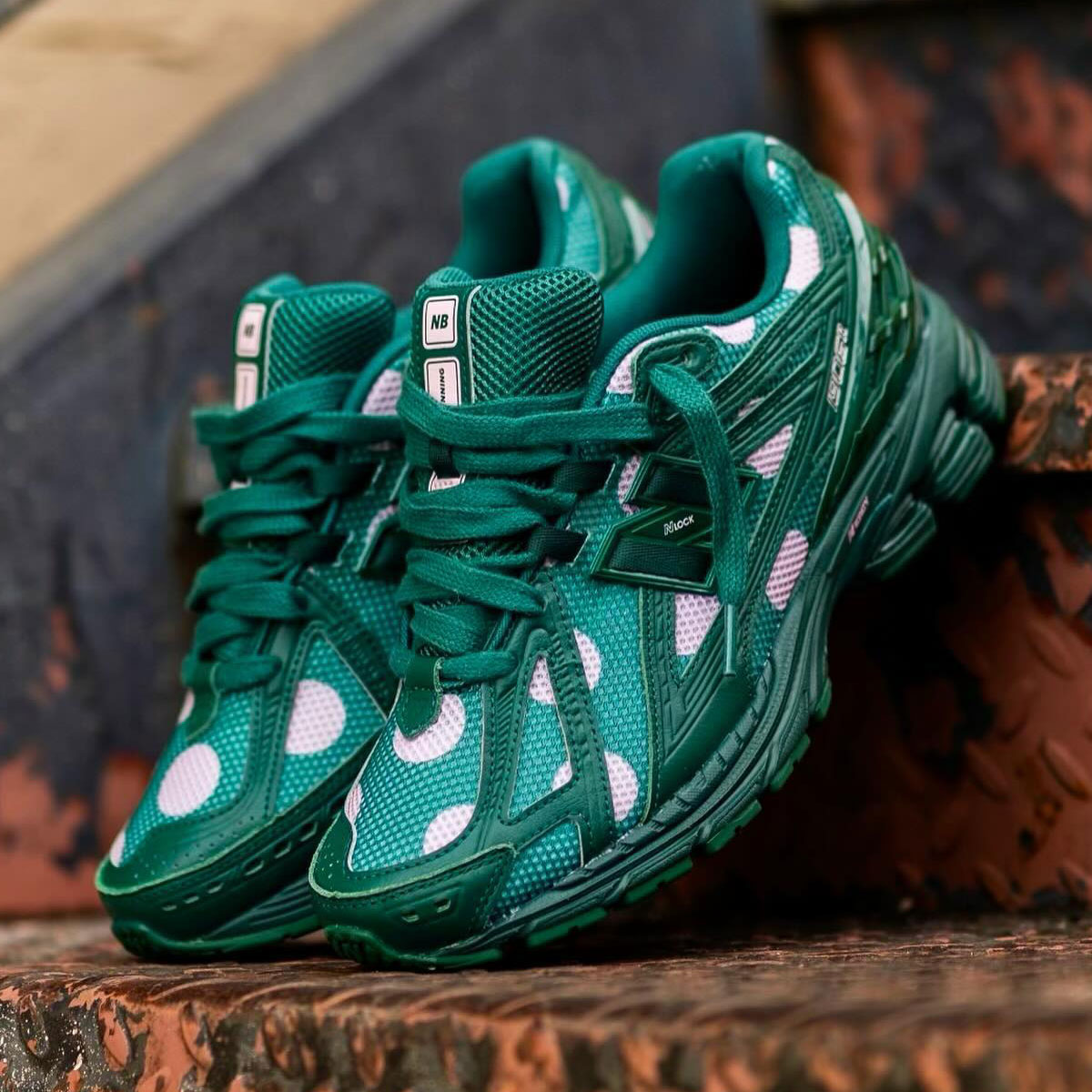 New Balance 1906r Polka Dot Marsh Green Pink M1906rpf 1
