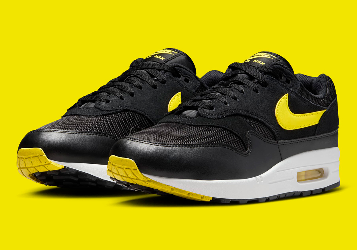 Nike Air Max 1 Batman Black Opti Yellow Fz5808 005 4