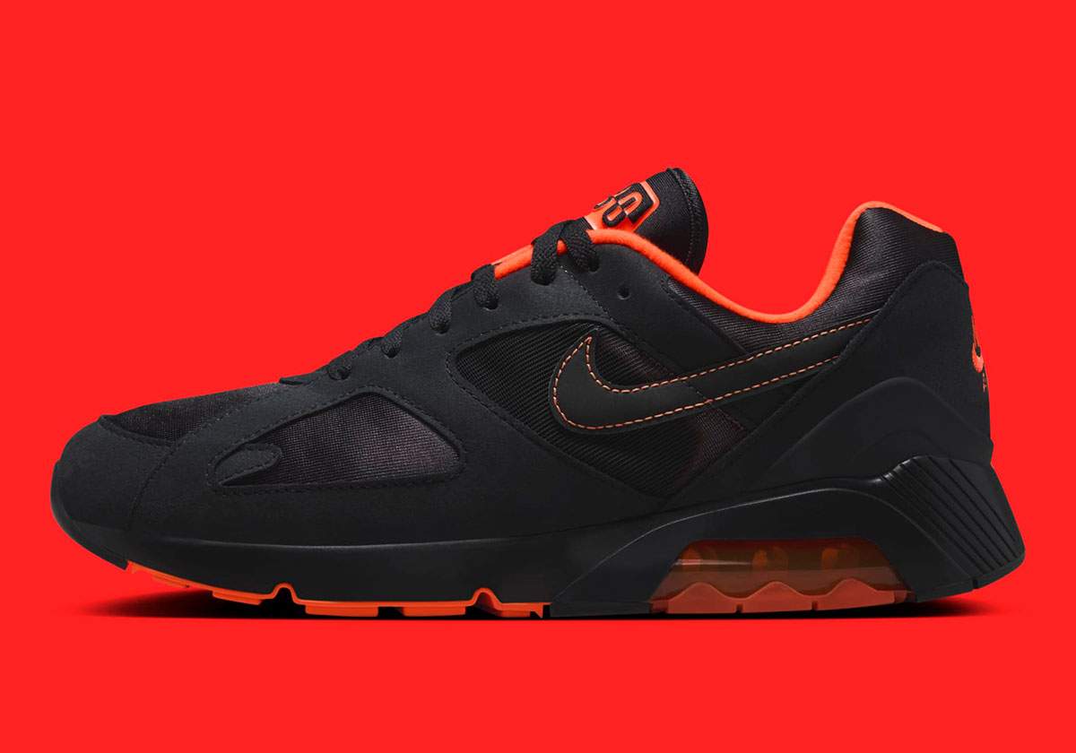 Nike Air Max 180 Black Hyper Crimson Fj9259 002 2