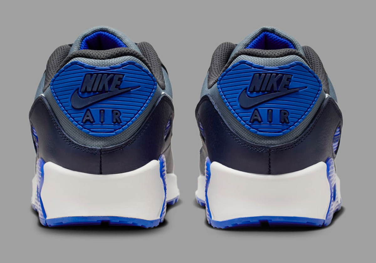 Nike Air Max 90 Gore Tex Cool Grey Anthracite Obsidian Pure Platinum Racer Blue Fd5810 003 7