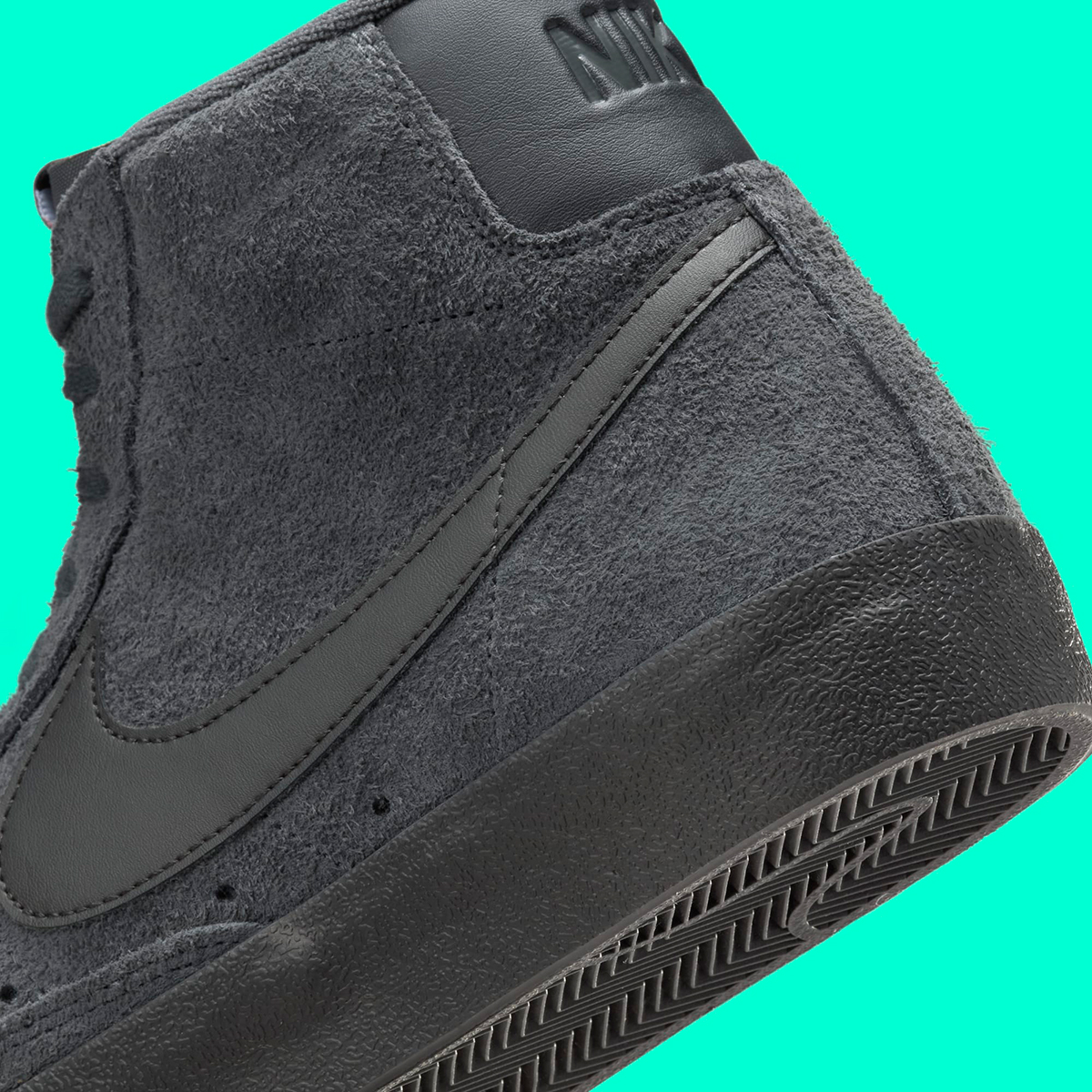 Nike Blazer Mid 77 Anthracite Black Hf3157 001 6