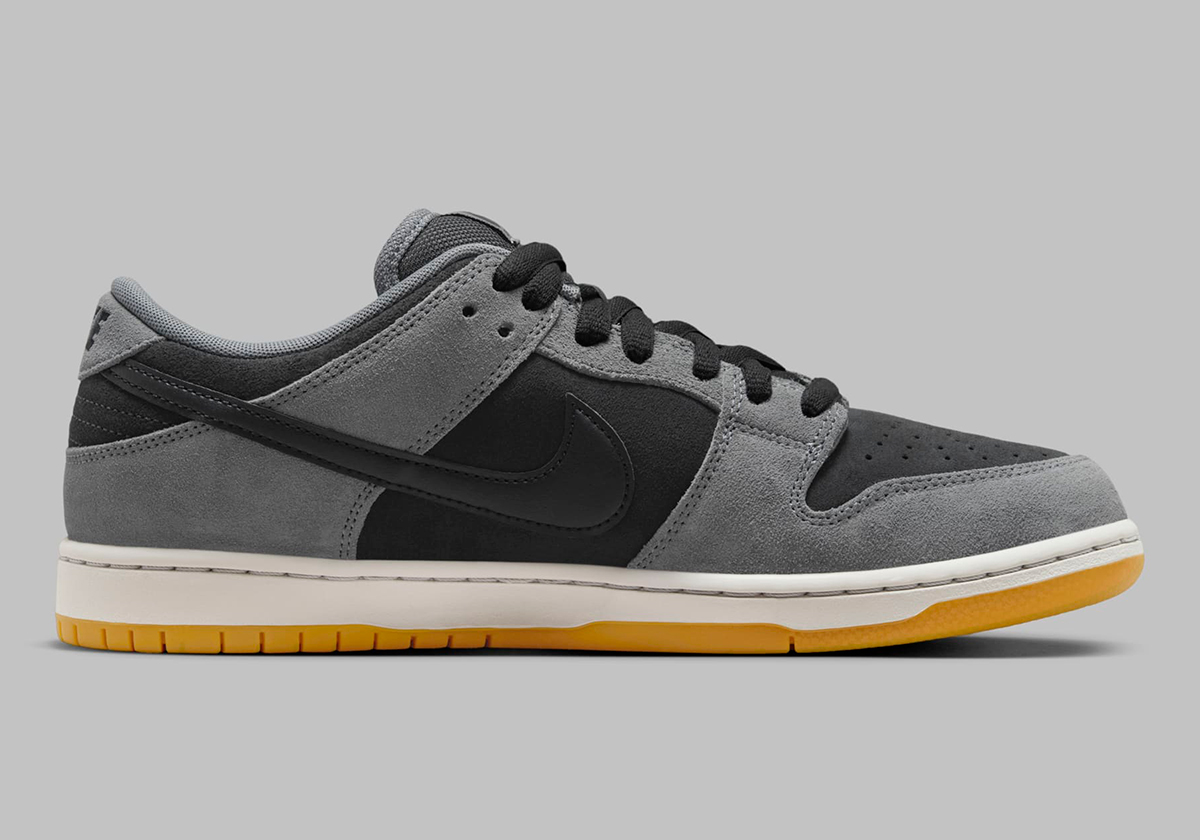 Nike Sb Dunk Low Dark Smoke Grey Black Gum Hf3063 001 2