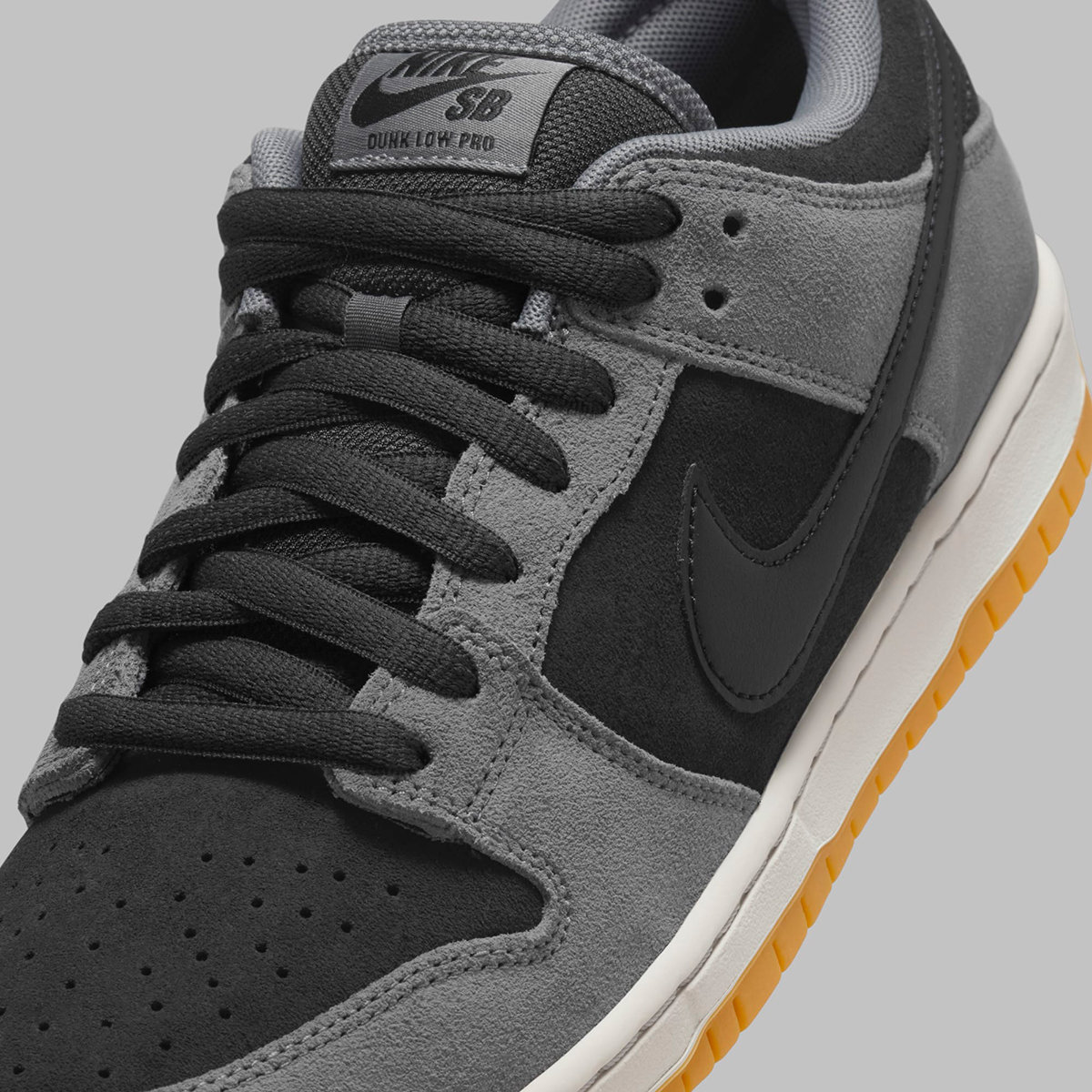 Nike Sb Dunk Low Dark Smoke Grey Black Gum Hf3063 001 5