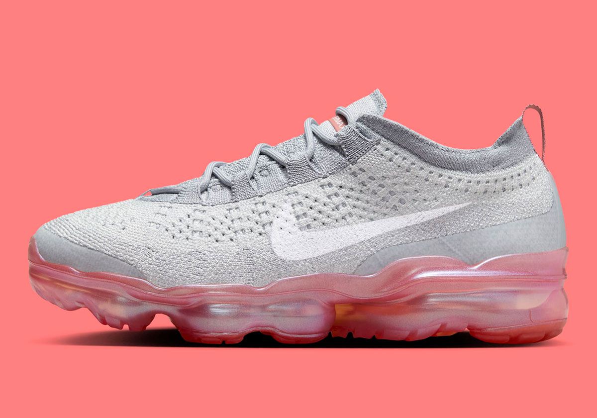 Nike Vapormax Flyknit 2023 Photon Dust White Wolf Grey Red Stardust Dv6840 006 1