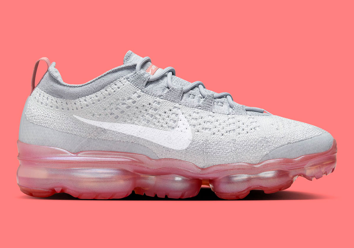 Nike Vapormax Flyknit 2023 Photon Dust White Wolf Grey Red Stardust Dv6840 006 5