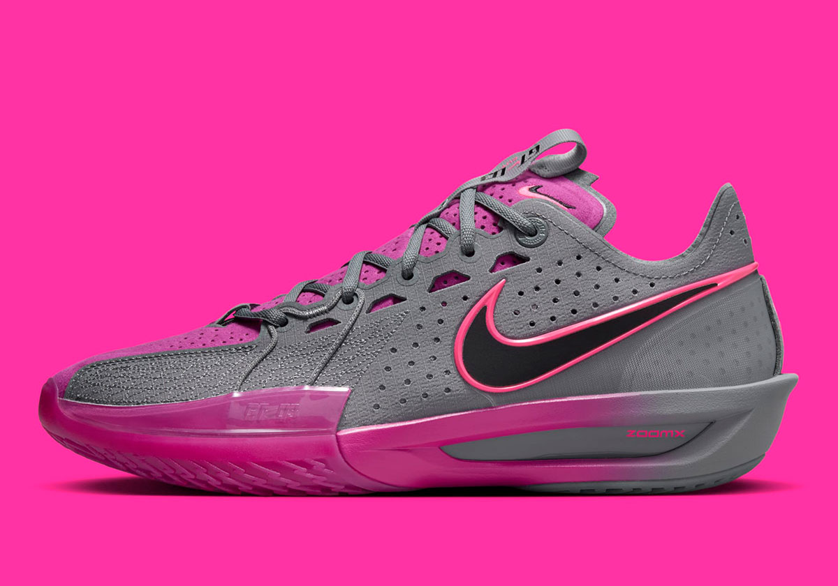 Nike Zoom Gt Cut 3 Smoke Grey Black Hot Fuchsia Hyper Pink Light Smoke Grey Dv2913 006 9