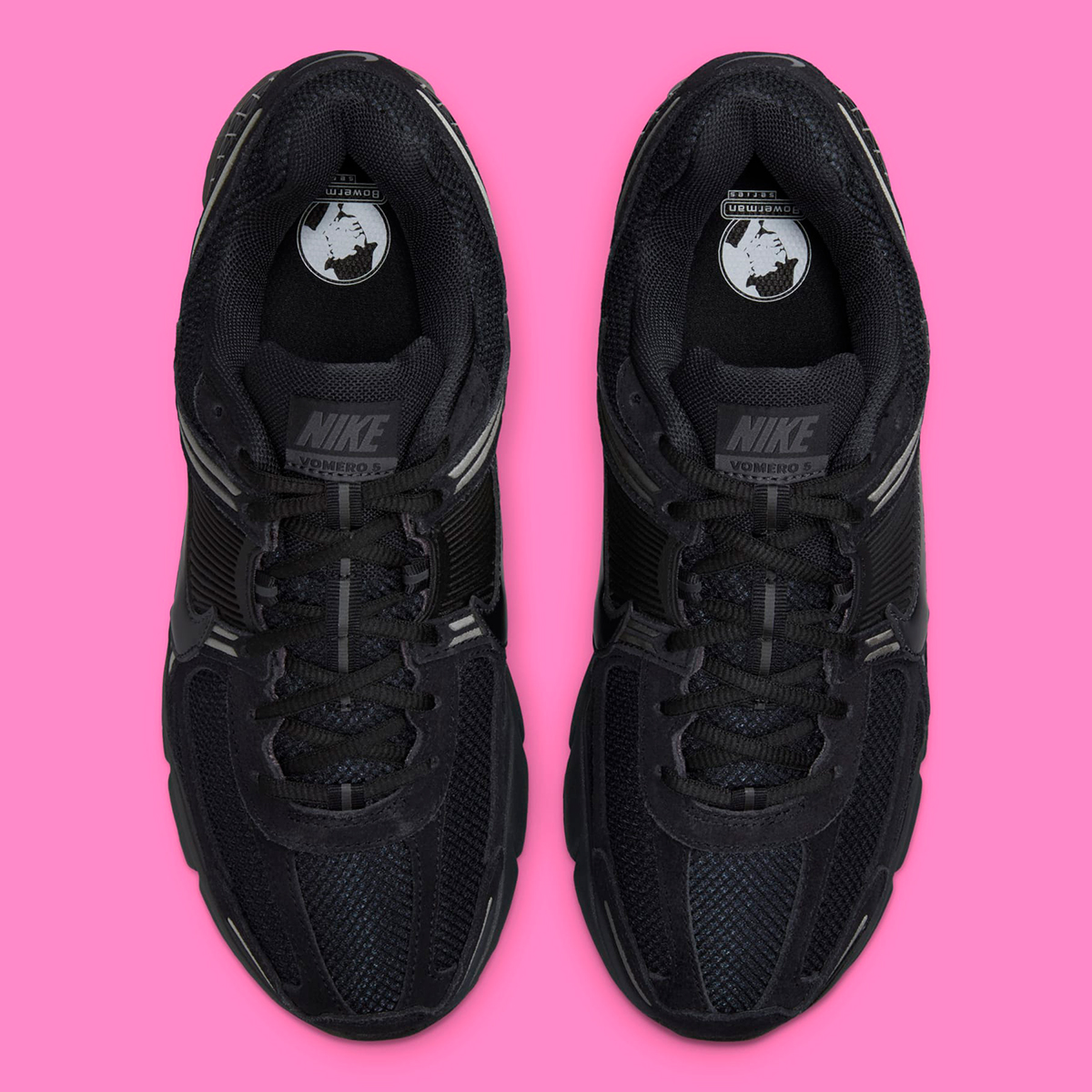 Nike Zoom Vomero 5 Black Anthracite Metallic Dark Grey Hf1553 001 2