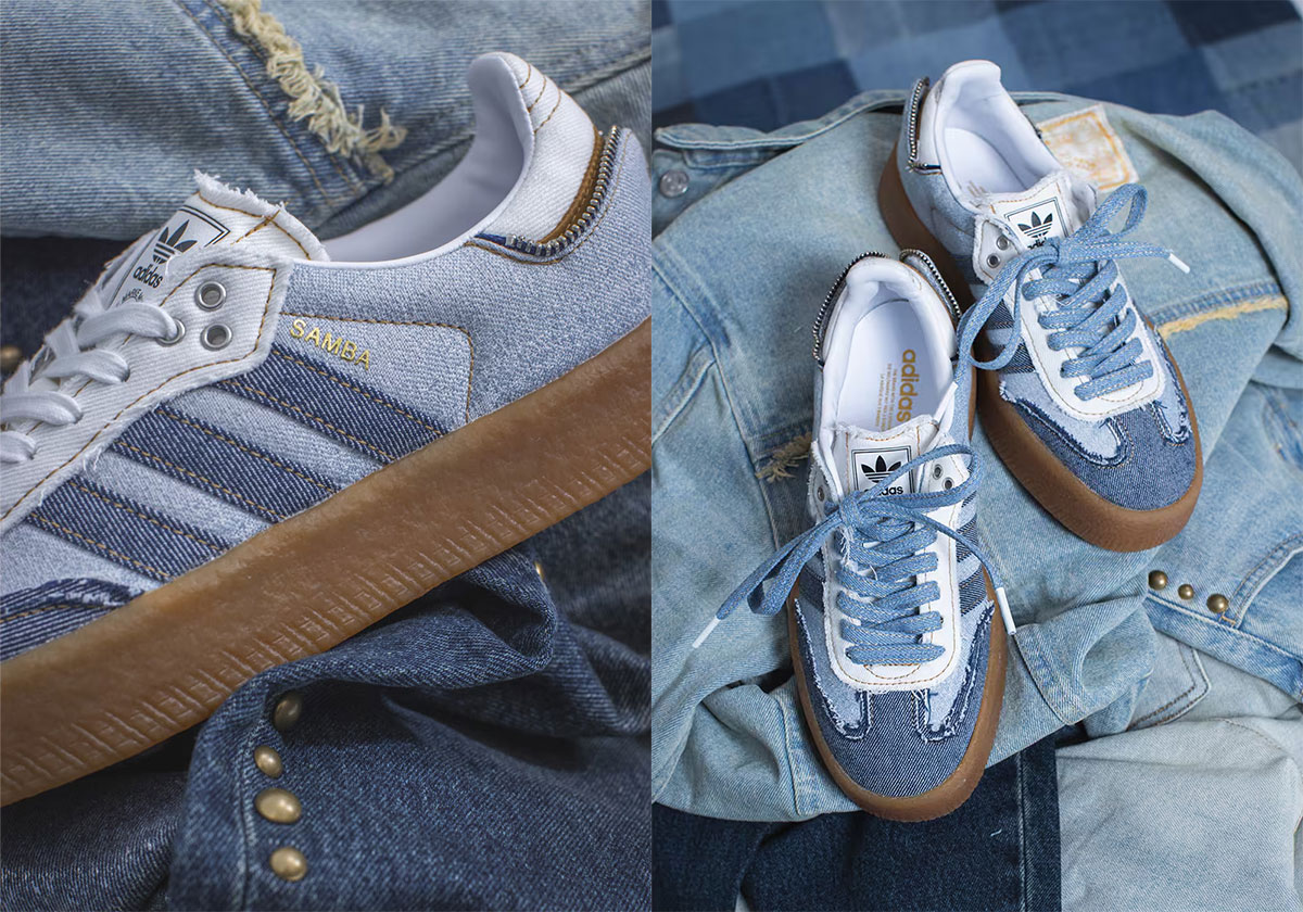 Adidas Sambae Denim Atmos Ii0001 2