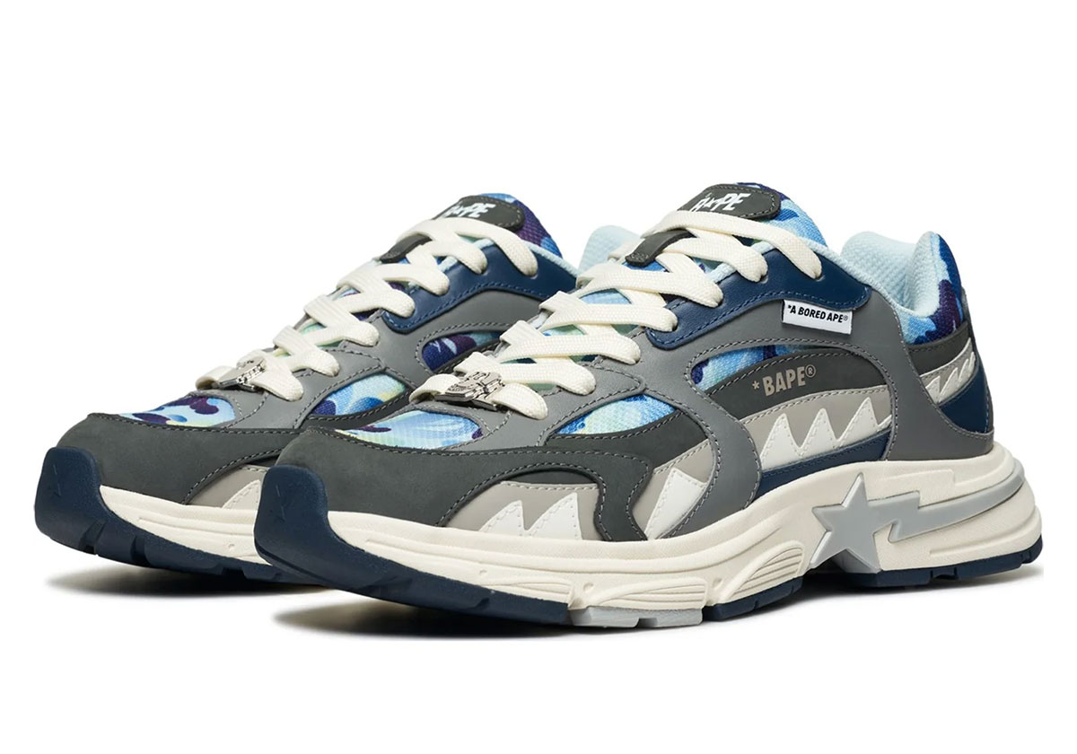 Bape Shark Sta Blue Camo 2