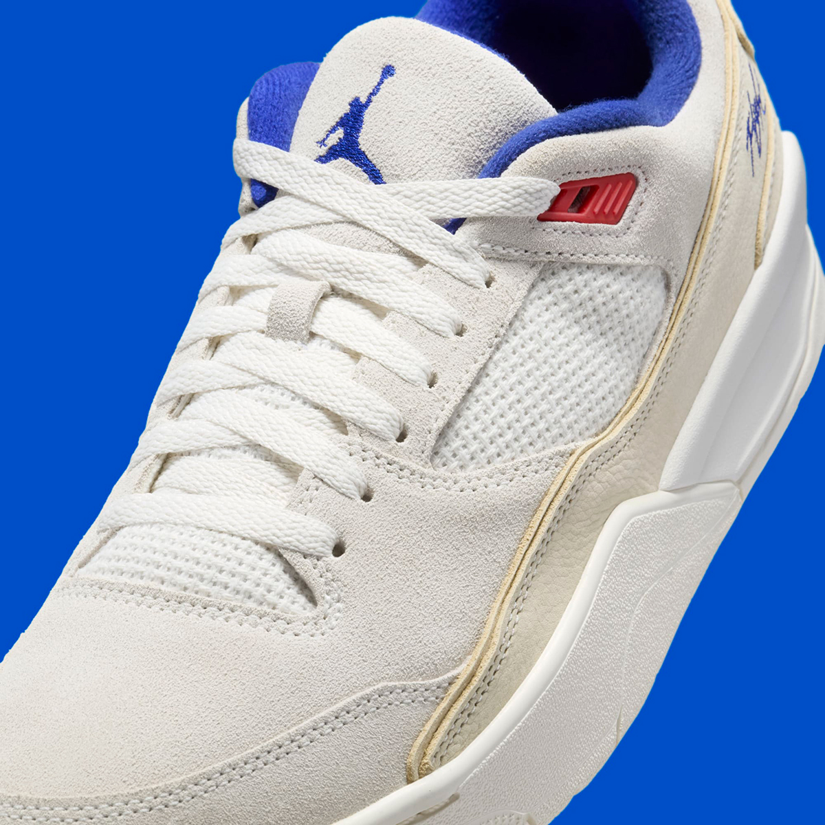 Jordan Flight Court Royal White Sail Hf3255 005 5