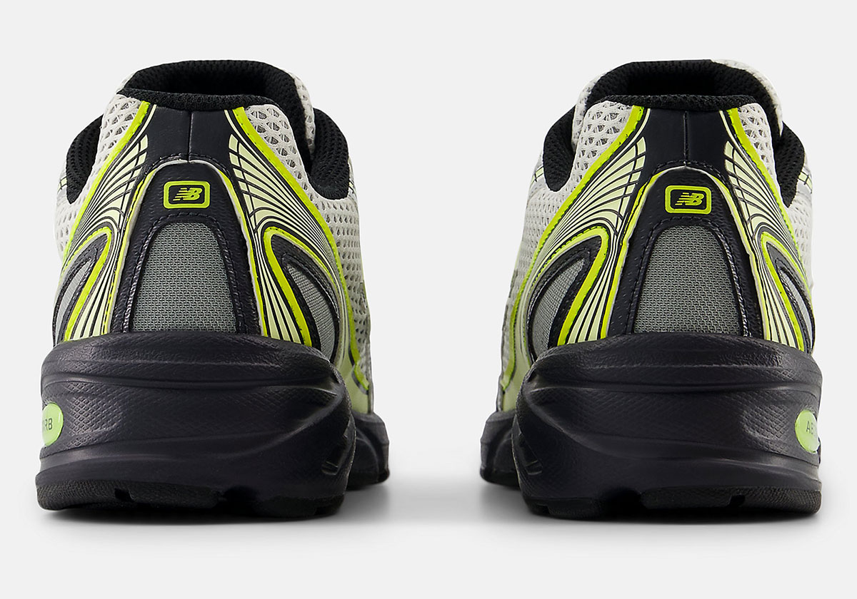 New Balance 740 Silver Neon Black U740fr2 5 Fecb4c
