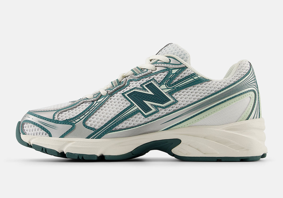 New Balance 740 White Marsh Green Sea Salt U740gr2 2
