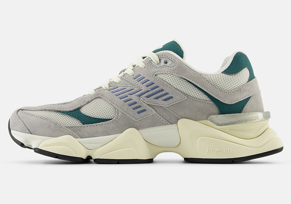 New Balance 9060 Concrete Green Navy U9060hms 1
